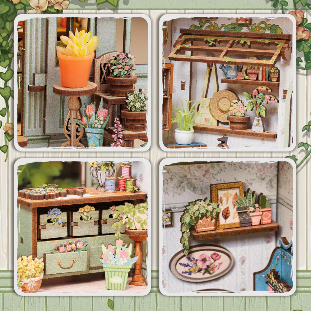 Champs-Élysées Florist DIY Miniature House