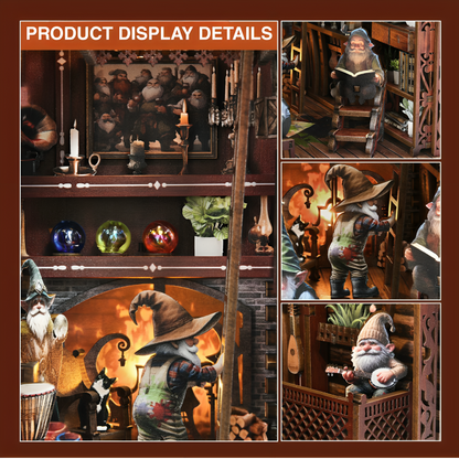 Dwarf House Book Nook Kit