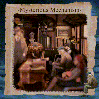 Train Mystery Book Nook Kit