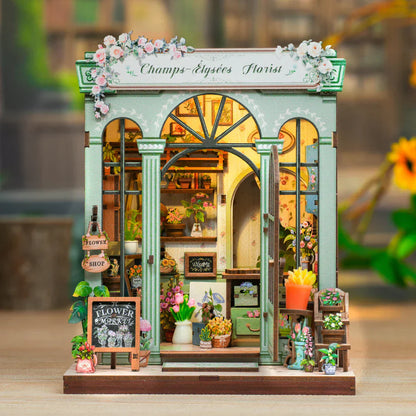 Champs-Élysées Florist DIY Miniature House