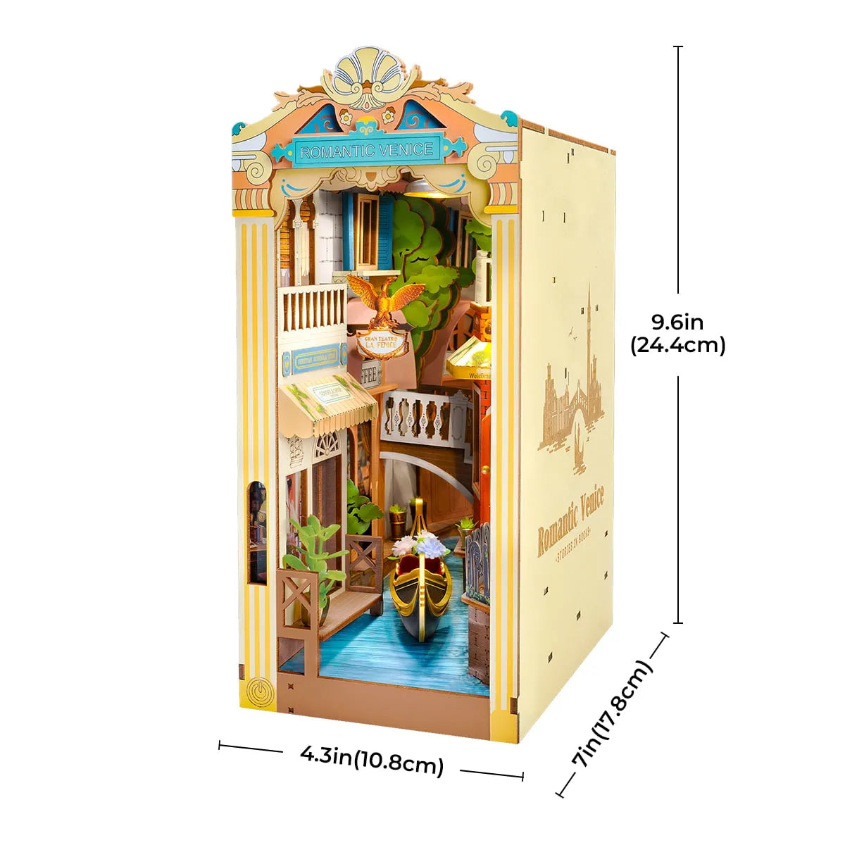 Romantic Venice Book Nook Kit