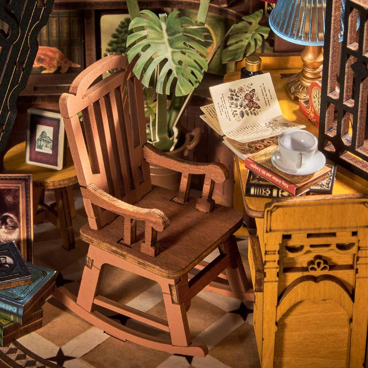 Silent Corner Study DIY Book Nook Kit