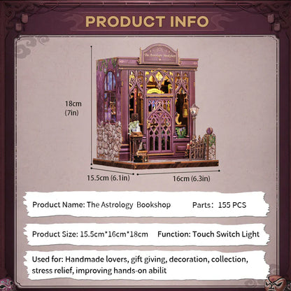The Astrology Bookshop DIY Miniature House