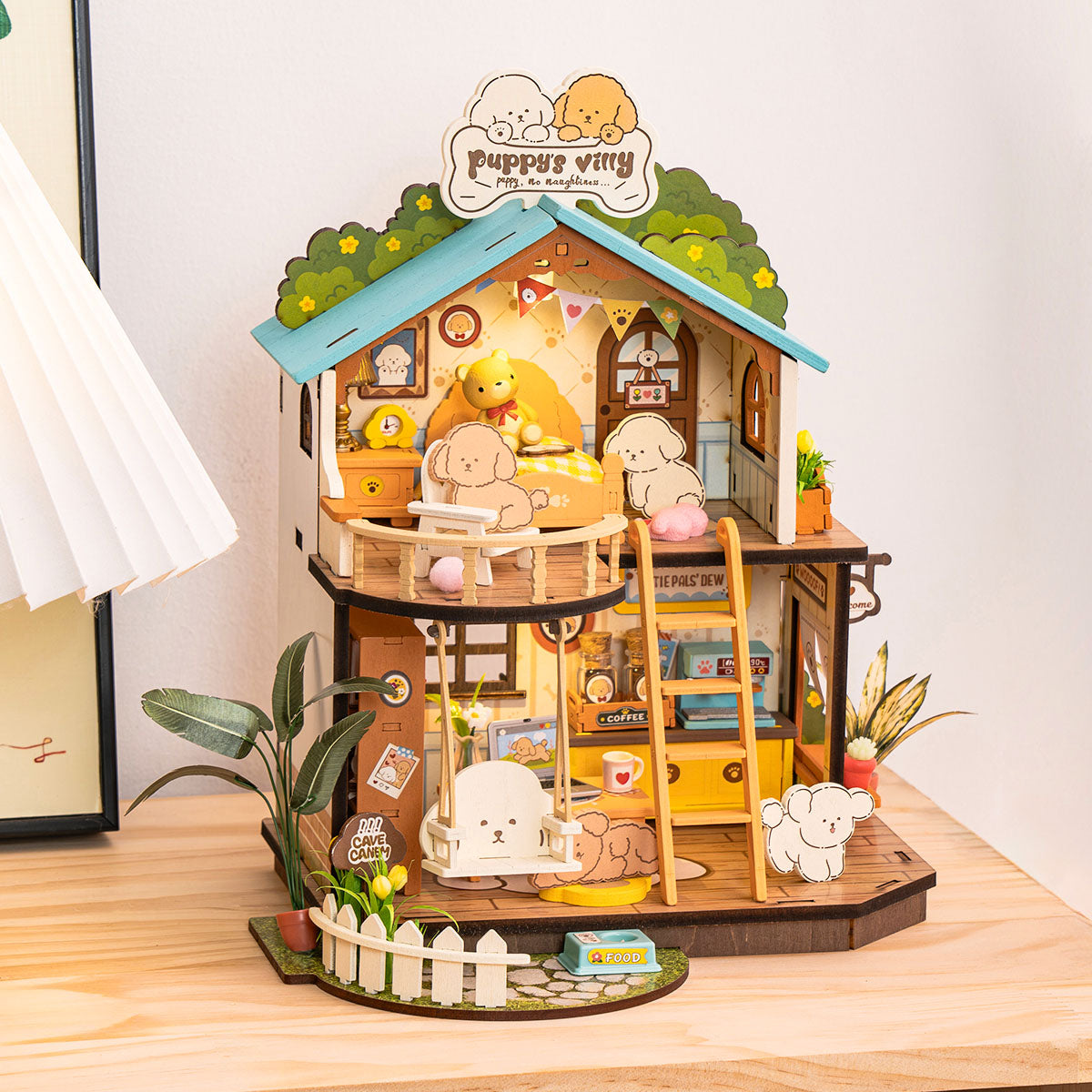Puppy's Cozy Villa DIY Miniature House