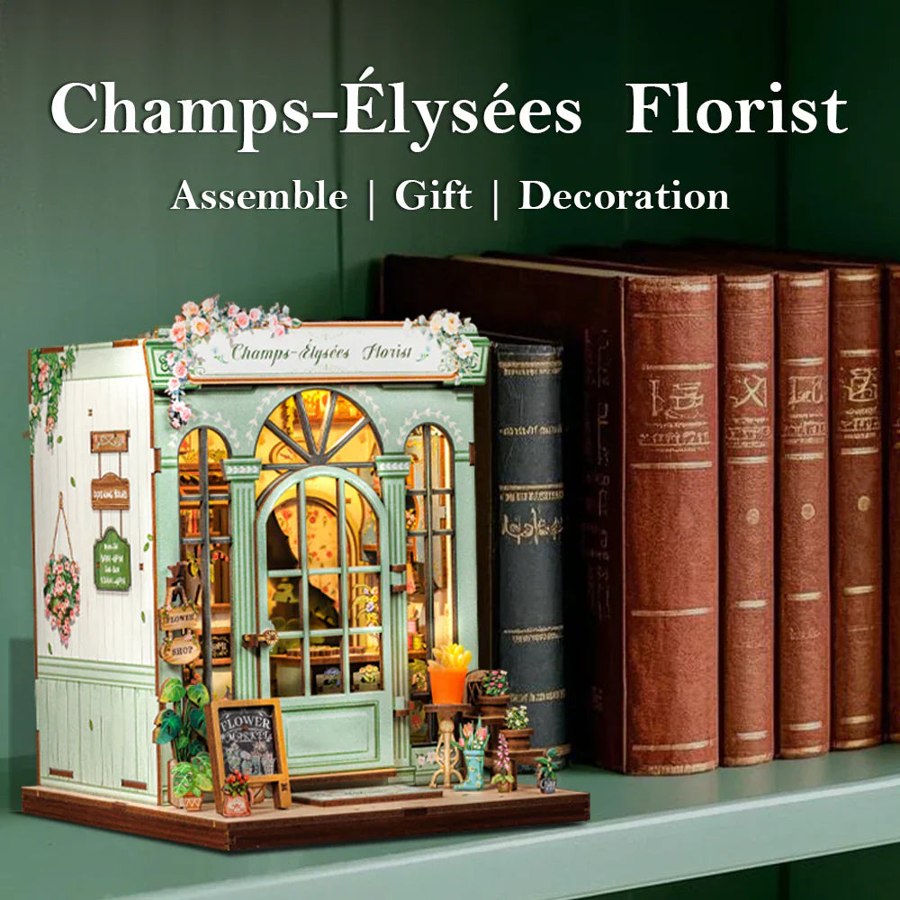 Champs-Élysées Florist DIY Miniature House