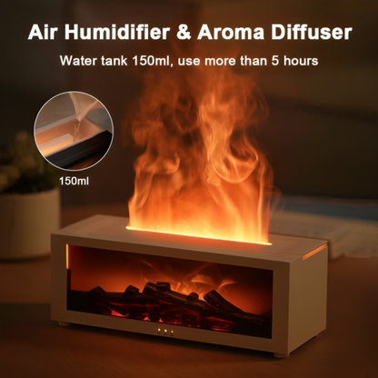Flame Fireplace Aroma Diffuser