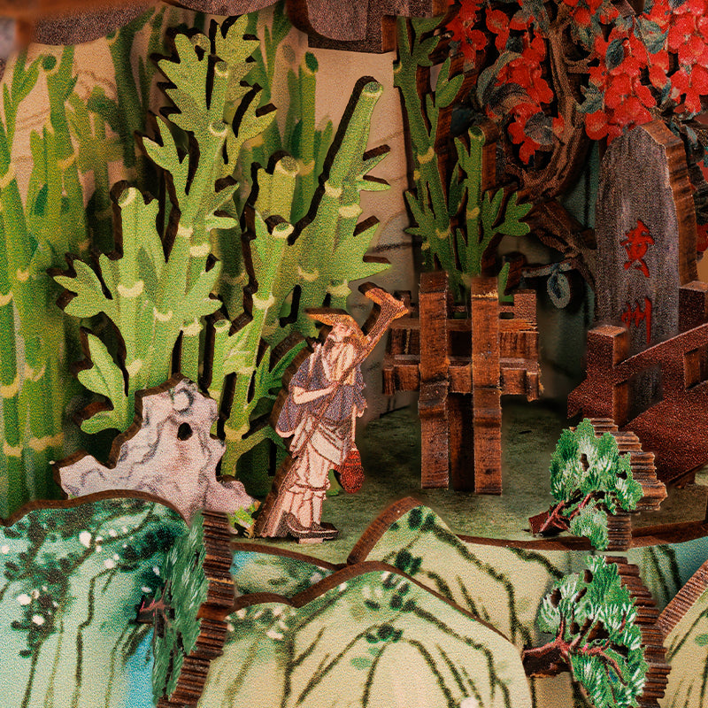 Su Dongpo's Life Book Nook Kit
