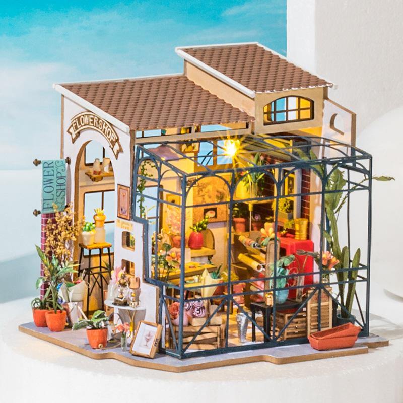 Emily's Flower Shop DIY Miniature House