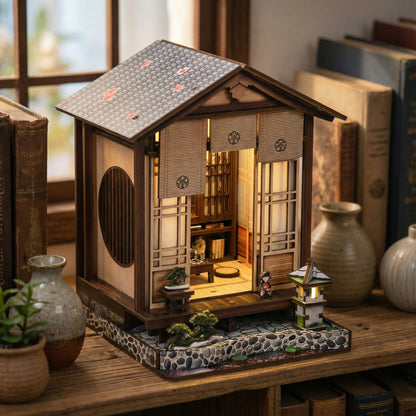 Moss-Lantern Harmony Garden DIY Book Nook Kit