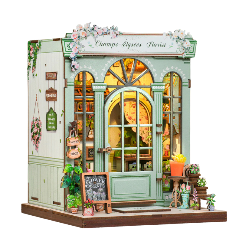 Champs-Élysées Florist DIY Miniature House