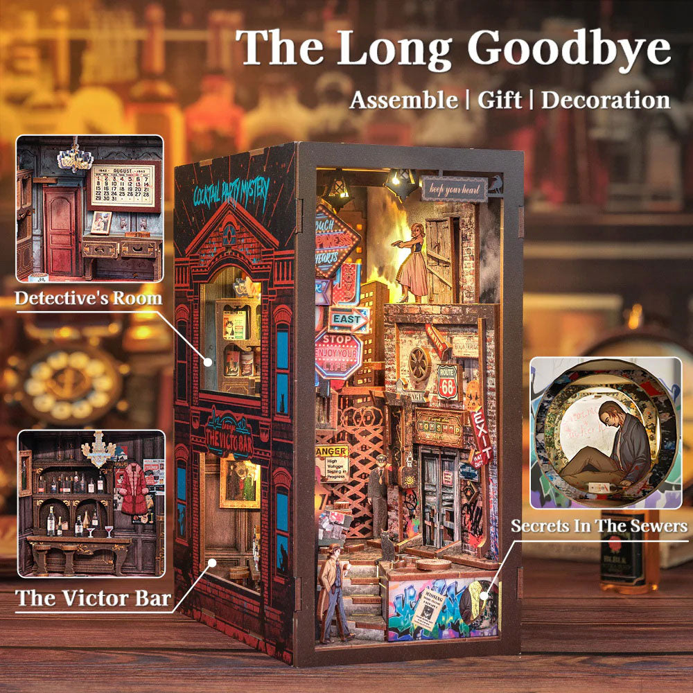 The Long Goodbye Book Nook Kit