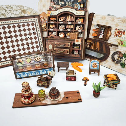 Bear Bakery DIY Book Nook Kit