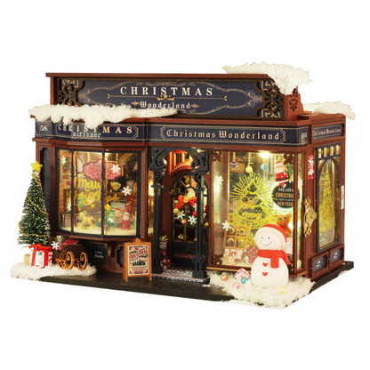 Christmas Gift Shop DIY Miniature House
