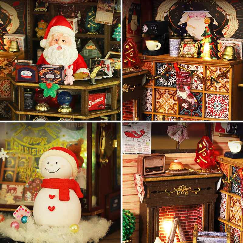 Christmas Gift Shop DIY Miniature House