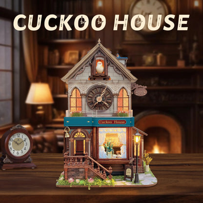 DIY Miniature Cuckoo Clock House Kit