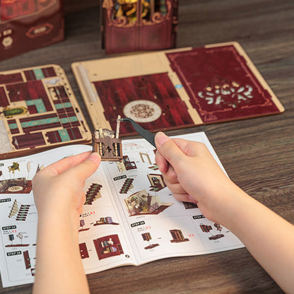 Library of Wisdom Book Nook Kit
