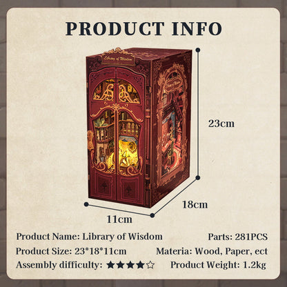 Library of Wisdom Book Nook Kit
