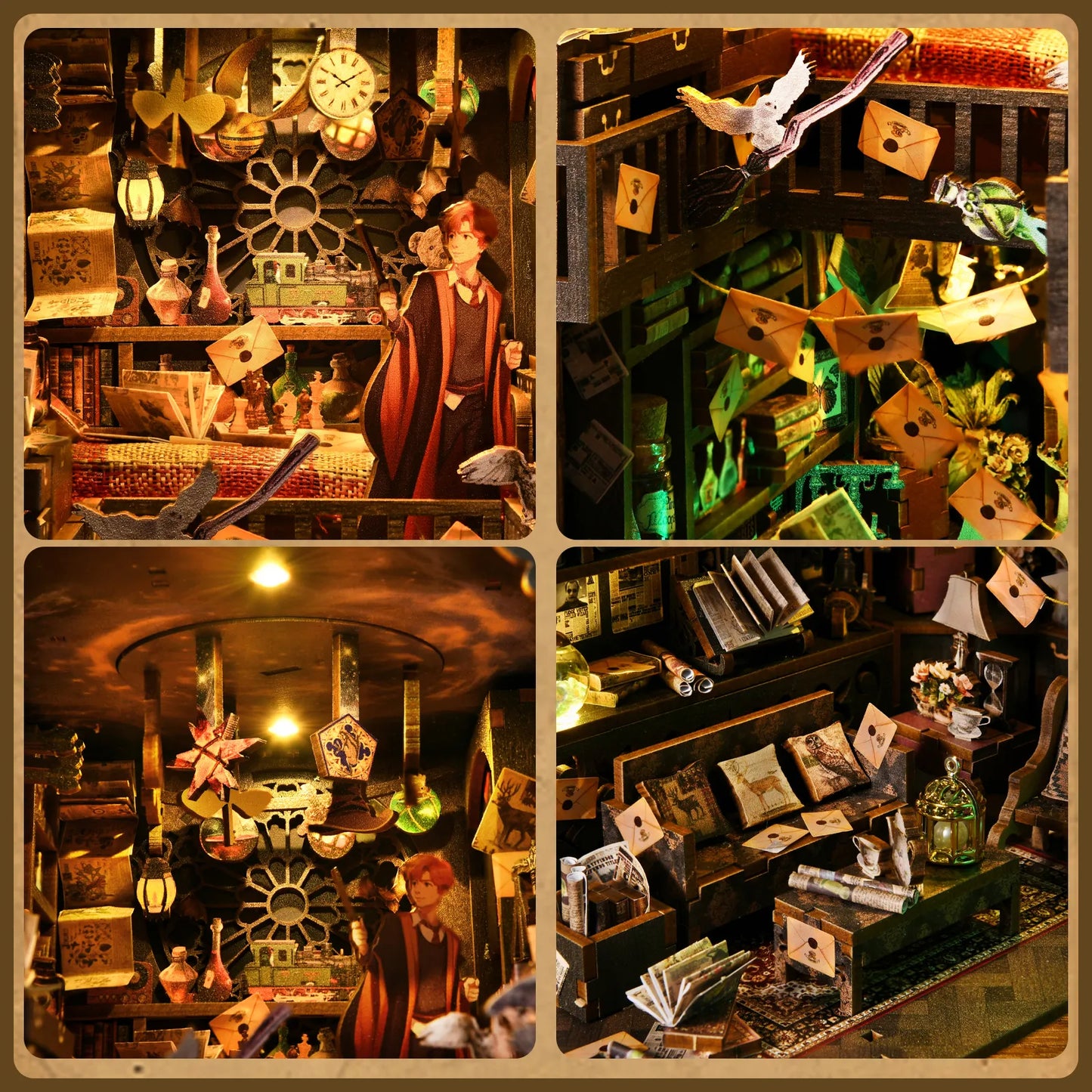 The House of Magic Book Nook Kit