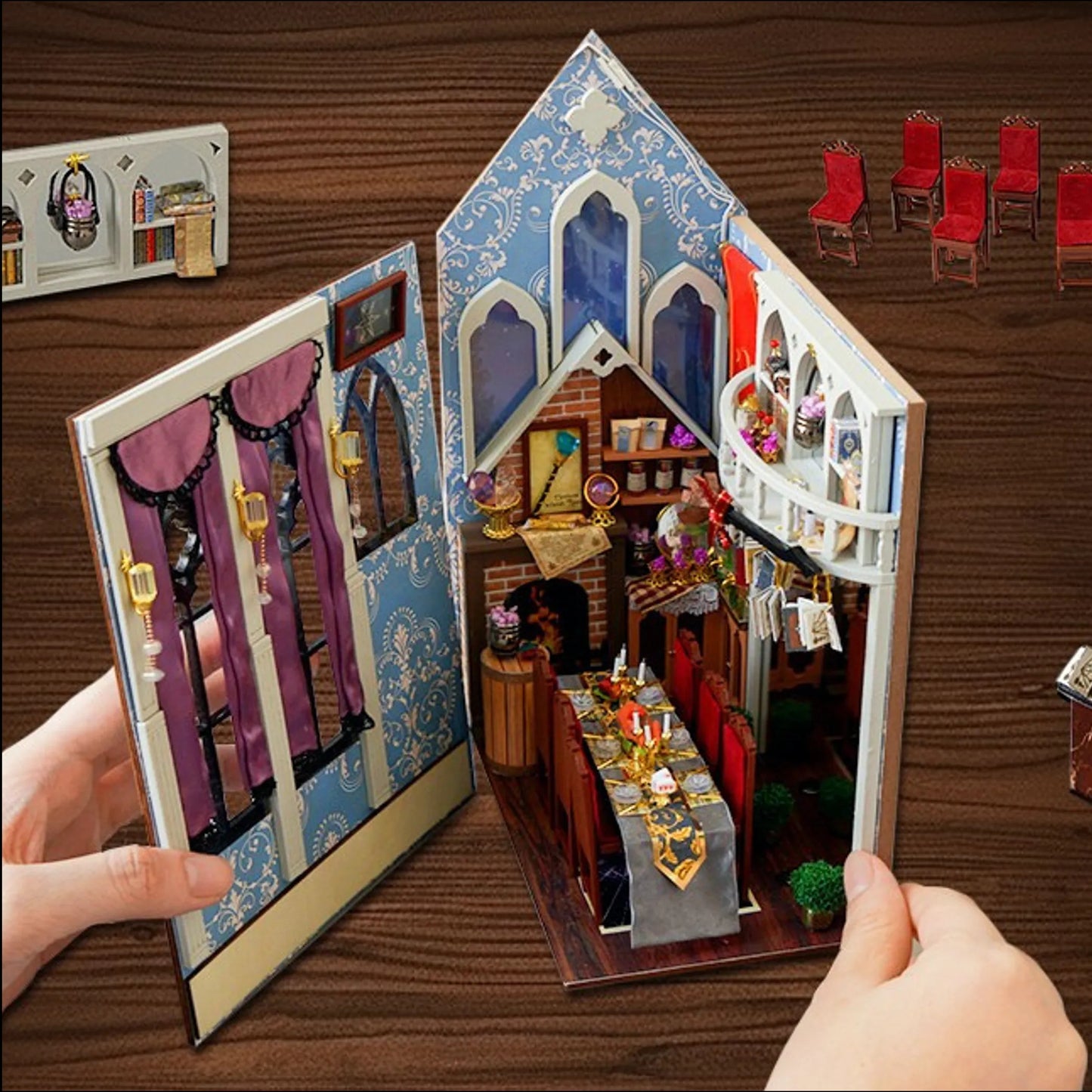 Magic Restaurant DIY Book Nook Kit