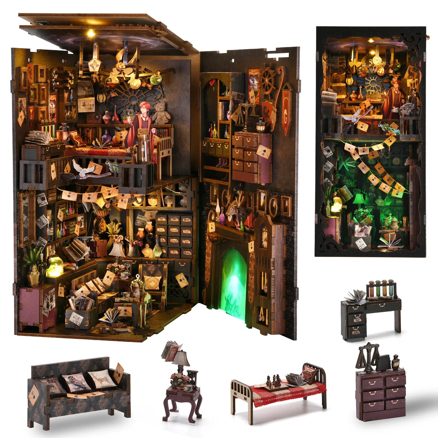 The House of Magic Book Nook Kit