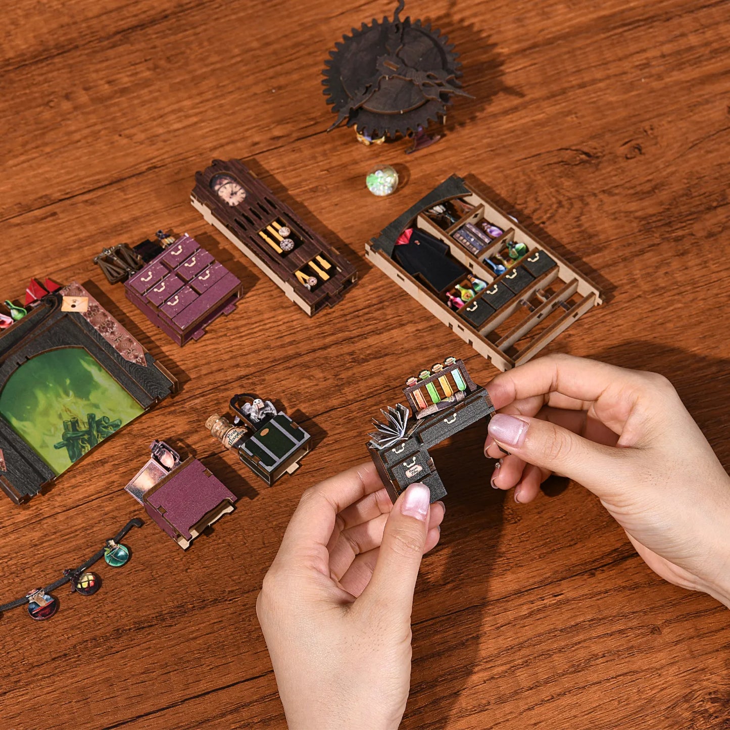 The House of Magic Book Nook Kit