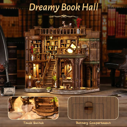 Dreamy Book Hall DIY Mini House Kit