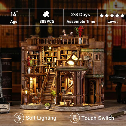 Dreamy Book Hall DIY Mini House Kit