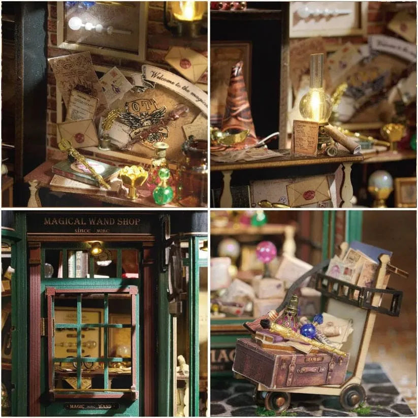 Magic wand shop DIY Miniature House