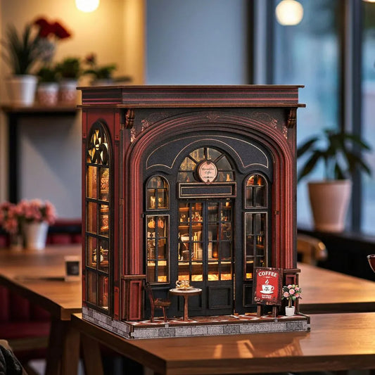 Warmglow Coffee DIY Book Nook Kit