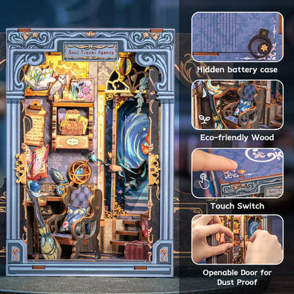 Soul Travel Agency Book Nook Kit