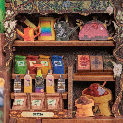 Fantasy Plant Shop Book Nook Kit