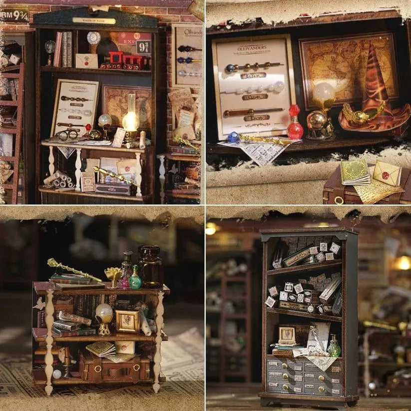 Magic wand shop DIY Miniature House