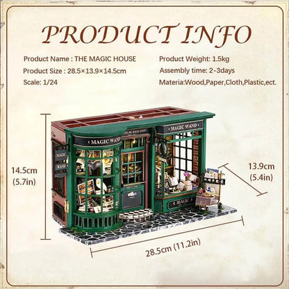 Magic wand shop DIY Miniature House