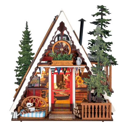 A-Frame Cabin DIY Miniature Kit
