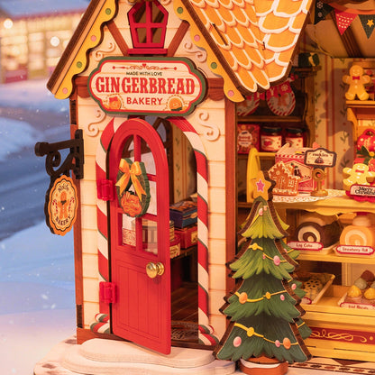 Gingerbread House DIY Miniature House Kit