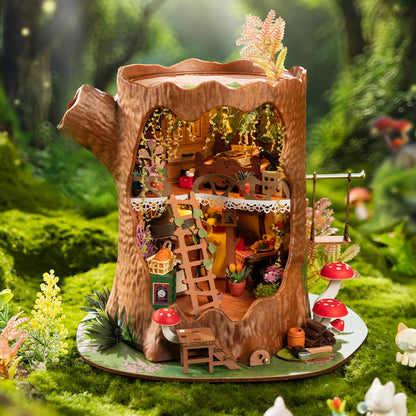 Fairytale Tree House DIY Miniature House Kit