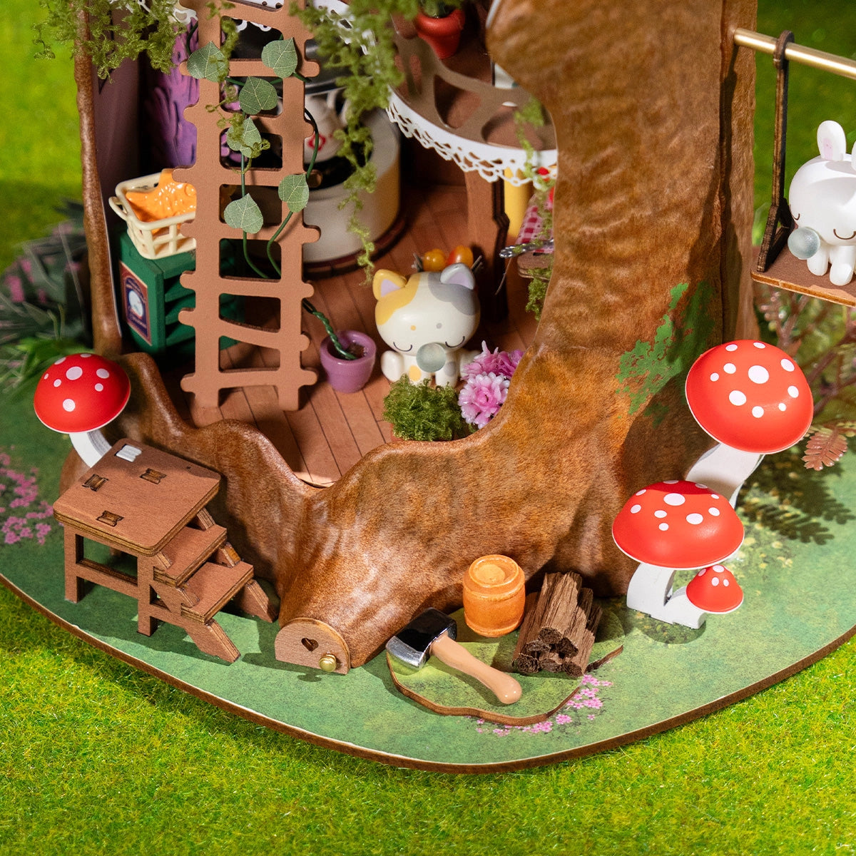 Fairytale Tree House DIY Miniature House Kit