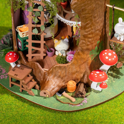 Fairytale Tree House DIY Miniature House Kit