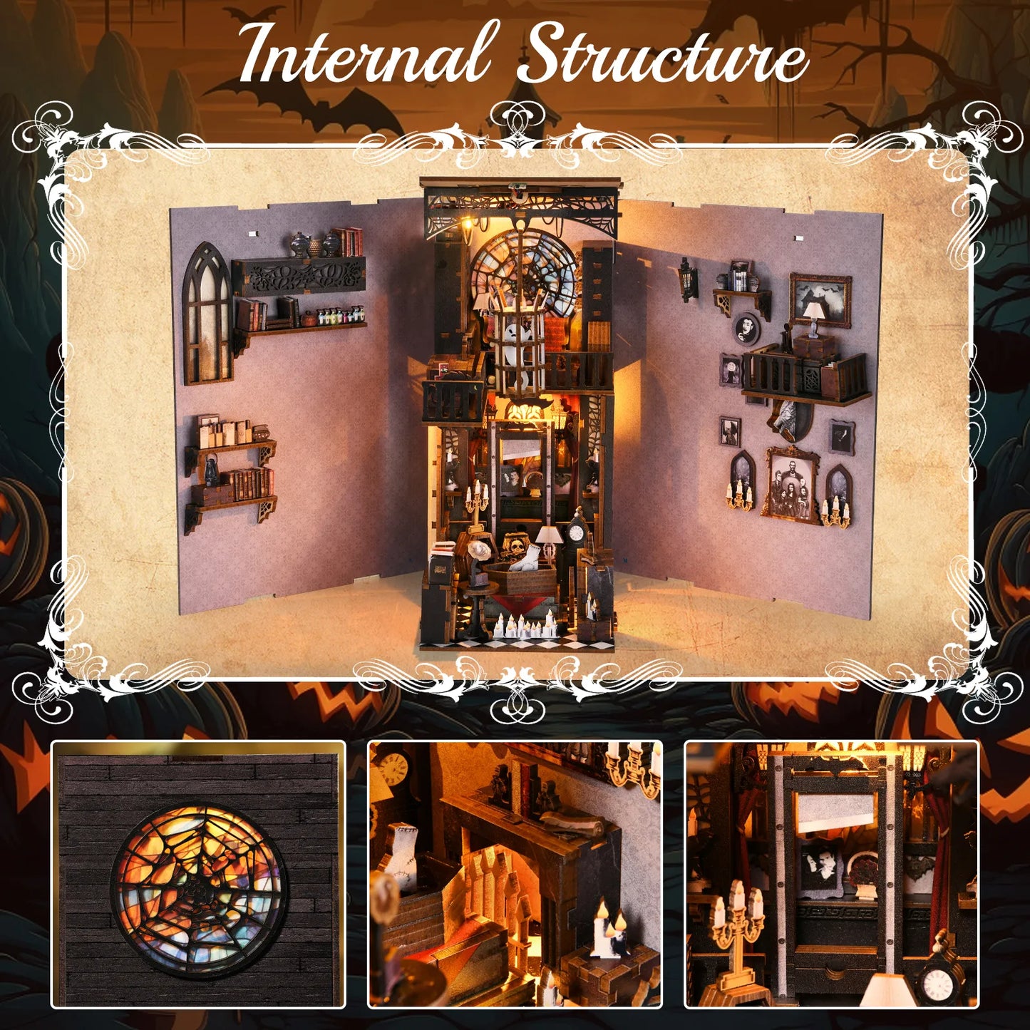 The Dark Family Book Nook Kit