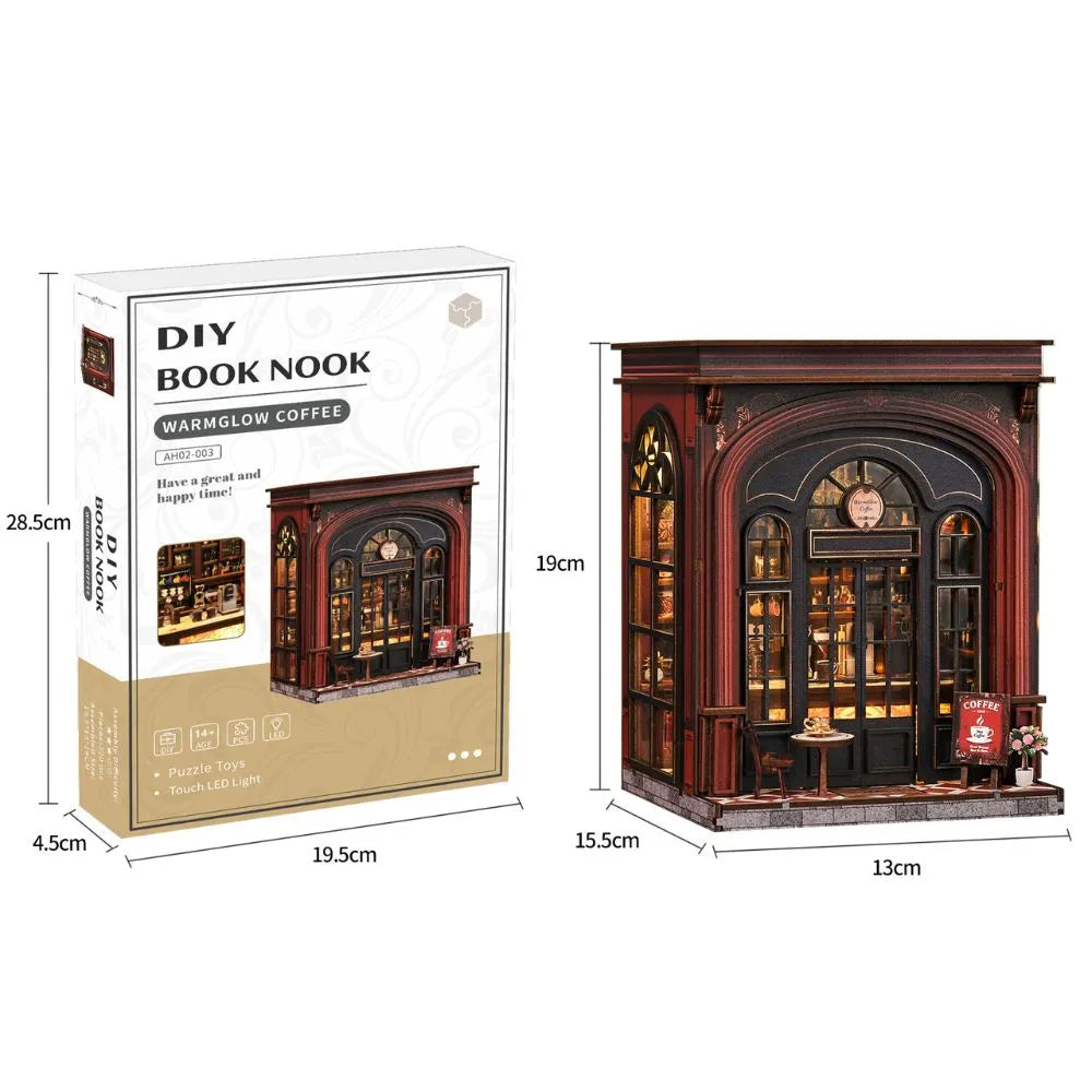 Warmglow Coffee DIY Book Nook Kit