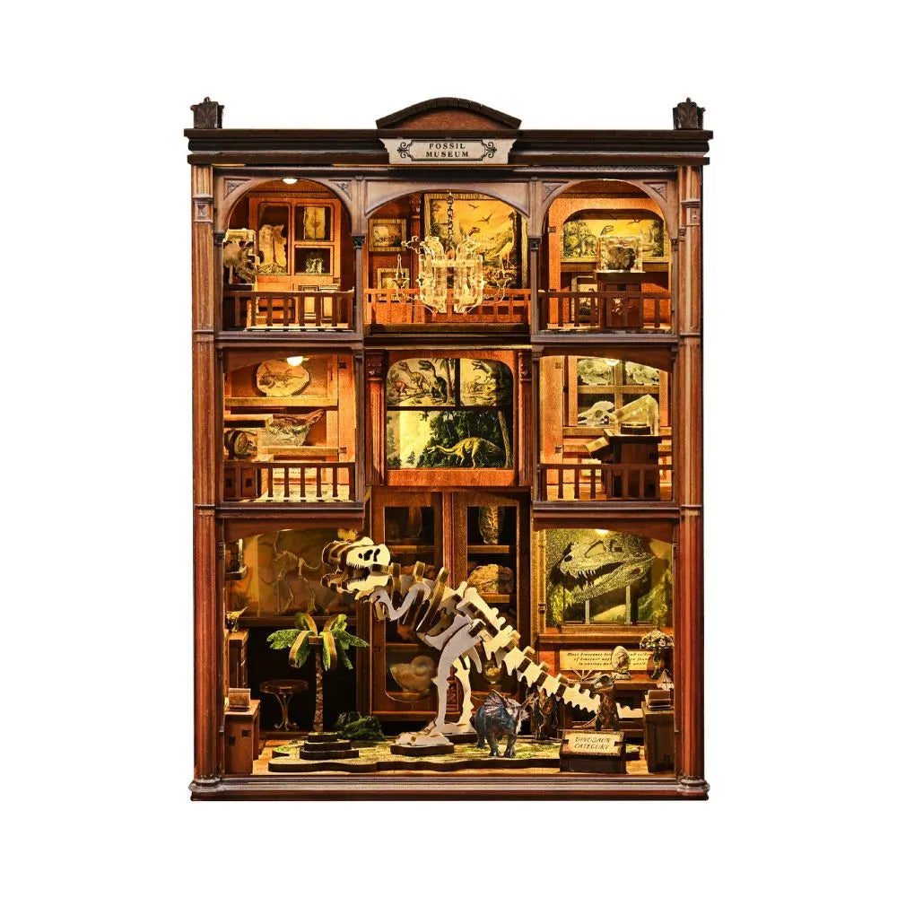 Fossil Museum DIY Book Nook Kit