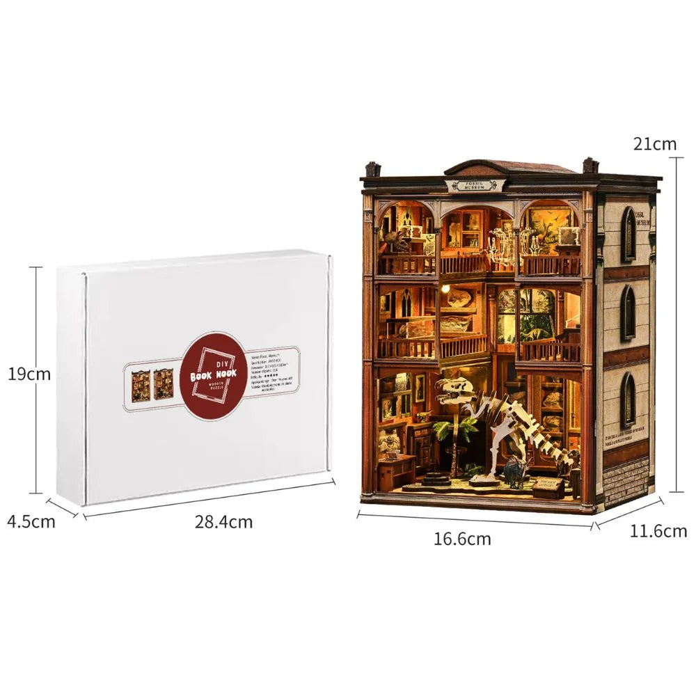 Fossil Museum DIY Book Nook Kit