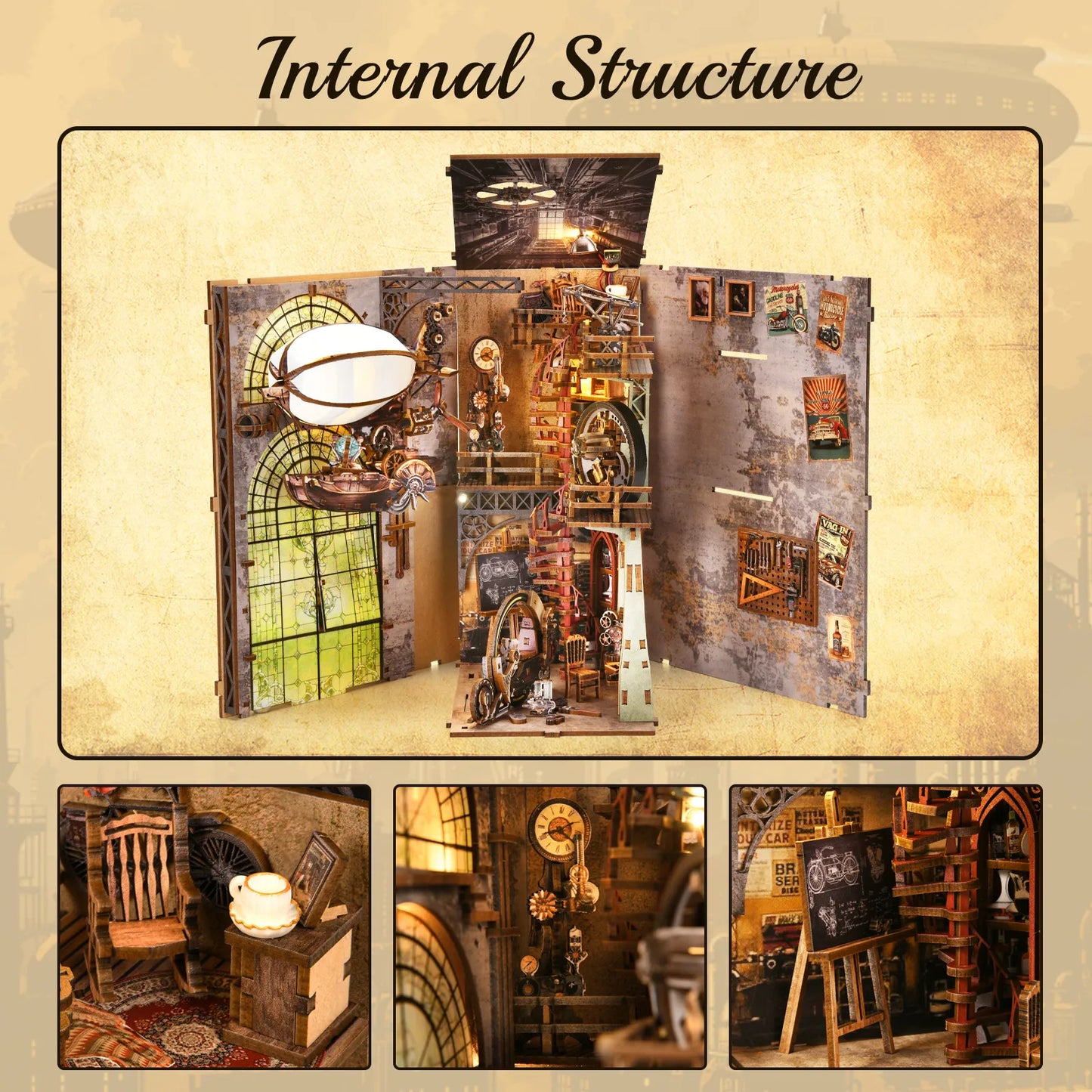 Uncle Peter’s Warehouse Book Nook Kit