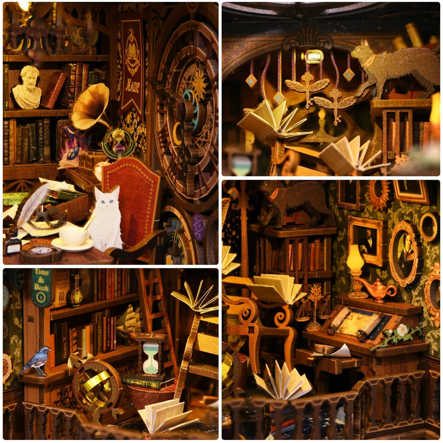 Wander Library Book Nook Kit
