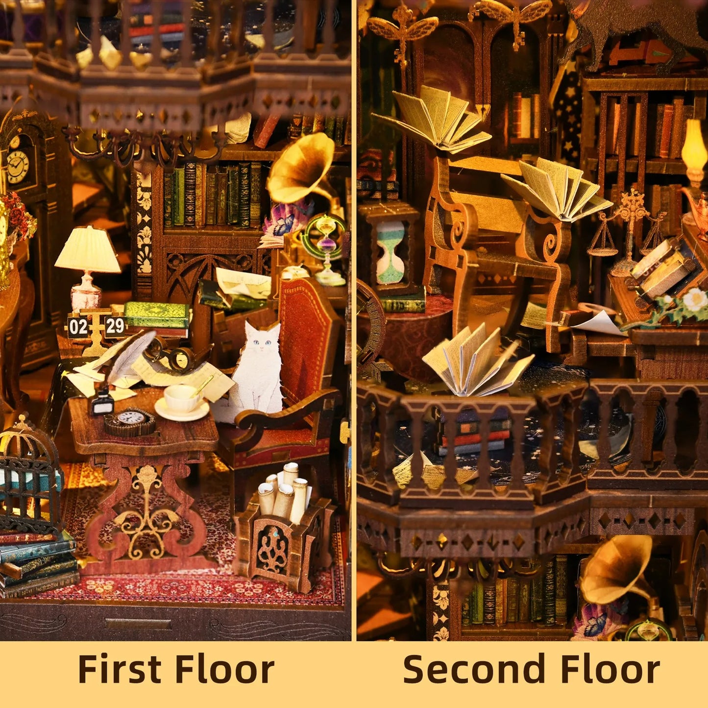Wander Library Book Nook Kit