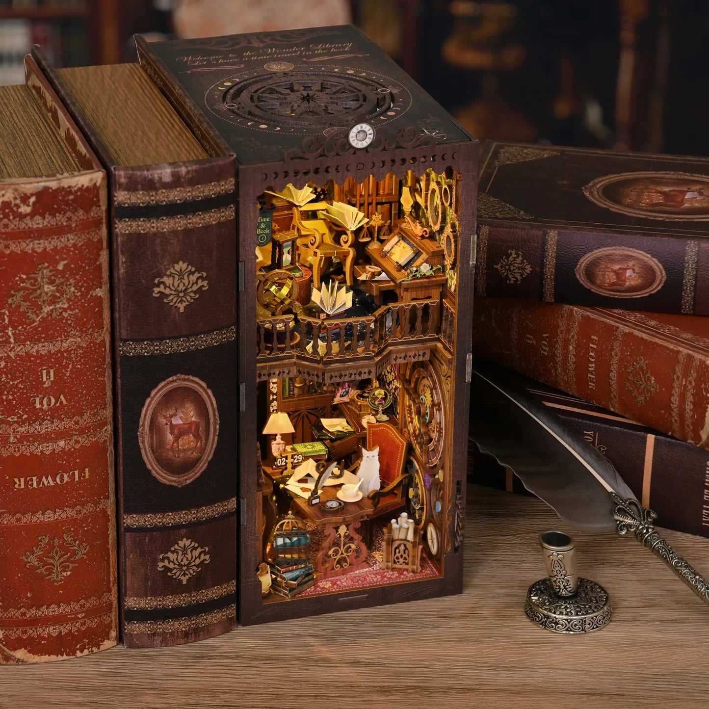Wander Library Book Nook Kit