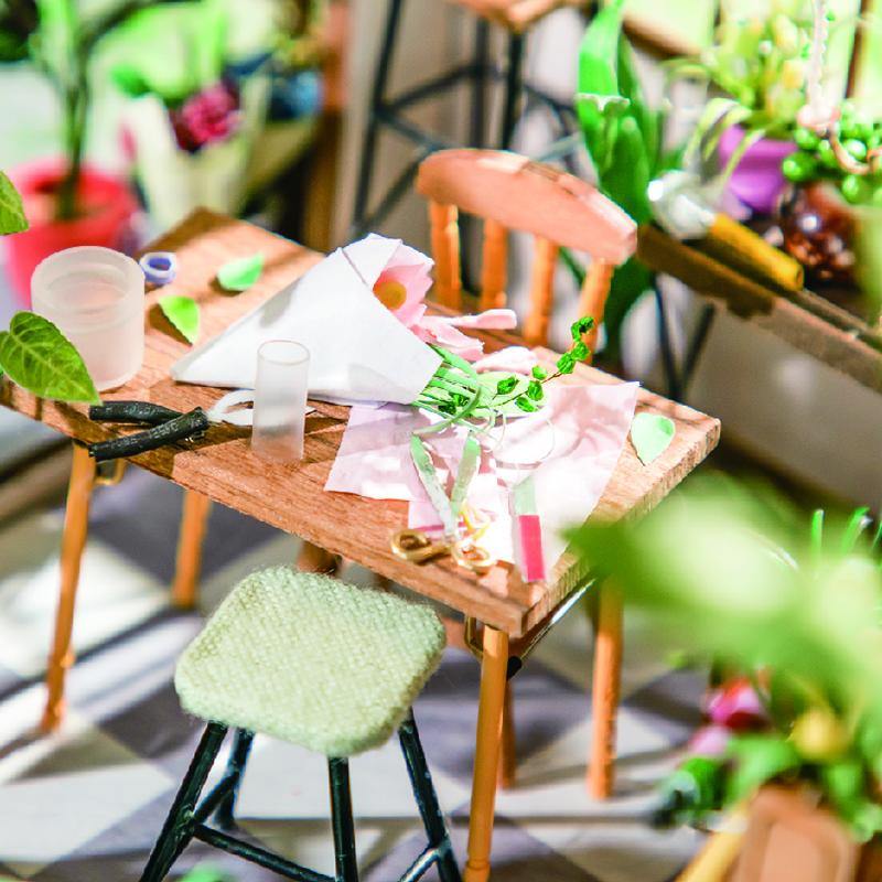 Emily's Flower Shop DIY Miniature House