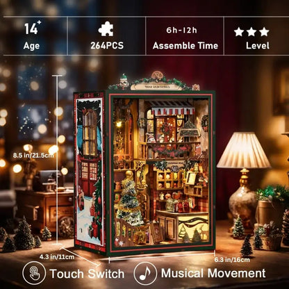 Christmas Shop DIY Book Nook Kit