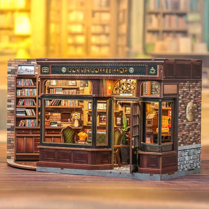 Corner Coffee Shop DIY Miniature House