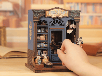 Journey Trace Bookshop DIY Miniature House